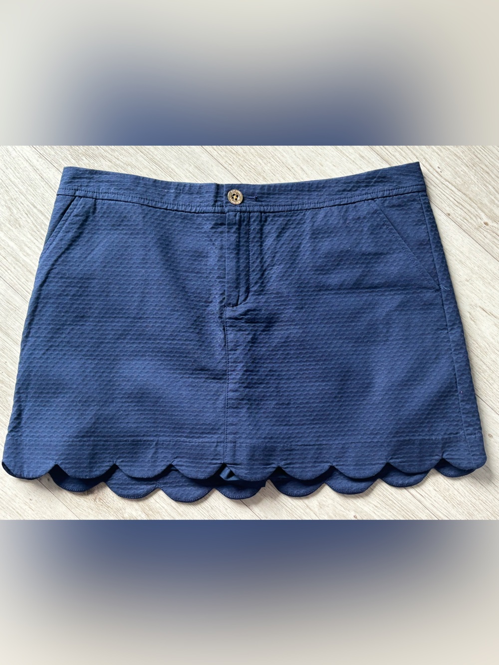 Lilly Pulitzer Collette Skort Size 14 in Navy